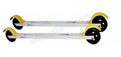 SK680R Лыжероллеры для конькового хода ELVA (тренировочная модель) платформа 680 мм, колесо Ø 100 мм, каучук