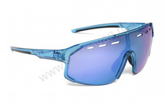 SG15.4 KV+ Спортивные Очки ALPHA glasses blue crystal, lens crystal purple, SG15.4